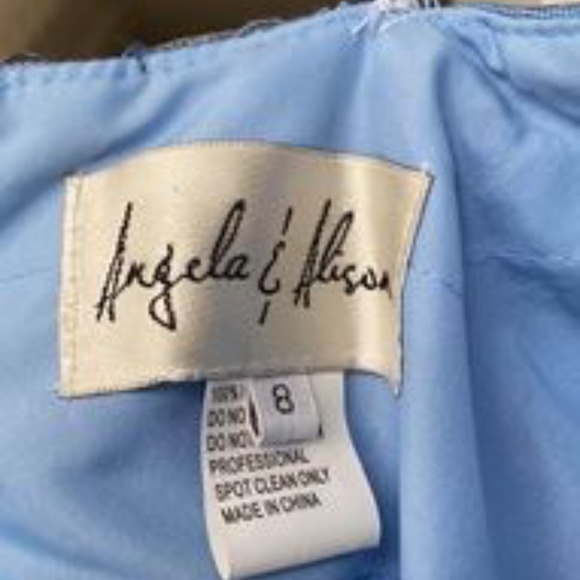 Midnight Blue Prom Dress - Picture 3 of 5